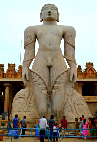 Gomateswara statue in Sravanabelagola